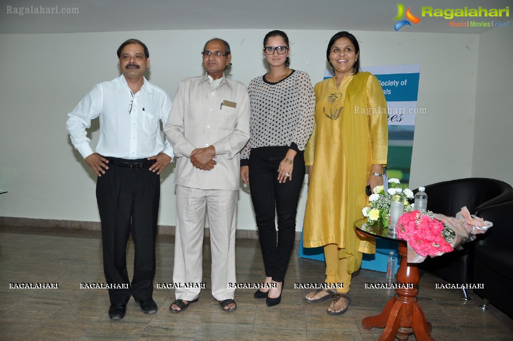 Sania Mirza at Laryngectomees Society 13th Anniversary Celebrations