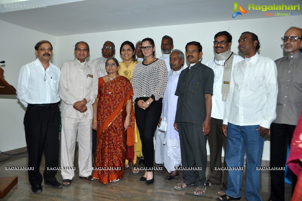 Sania Mirza at Laryngectomees Society 13th Anniversary Celebrations