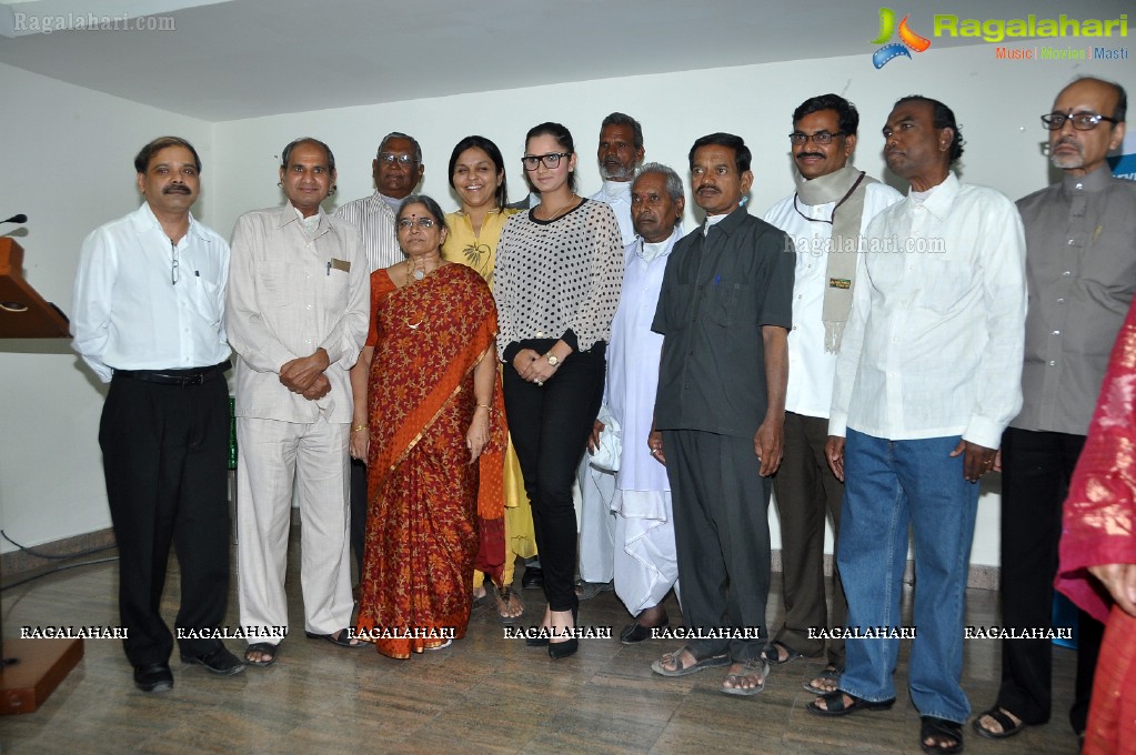 Sania Mirza at Laryngectomees Society 13th Anniversary Celebrations