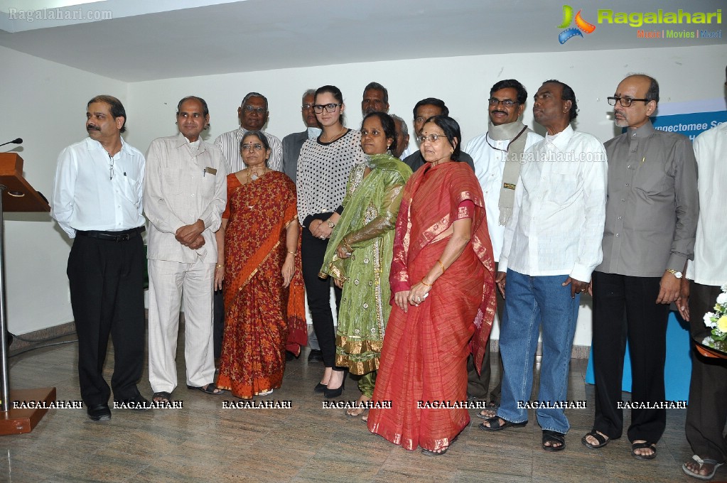 Sania Mirza at Laryngectomees Society 13th Anniversary Celebrations