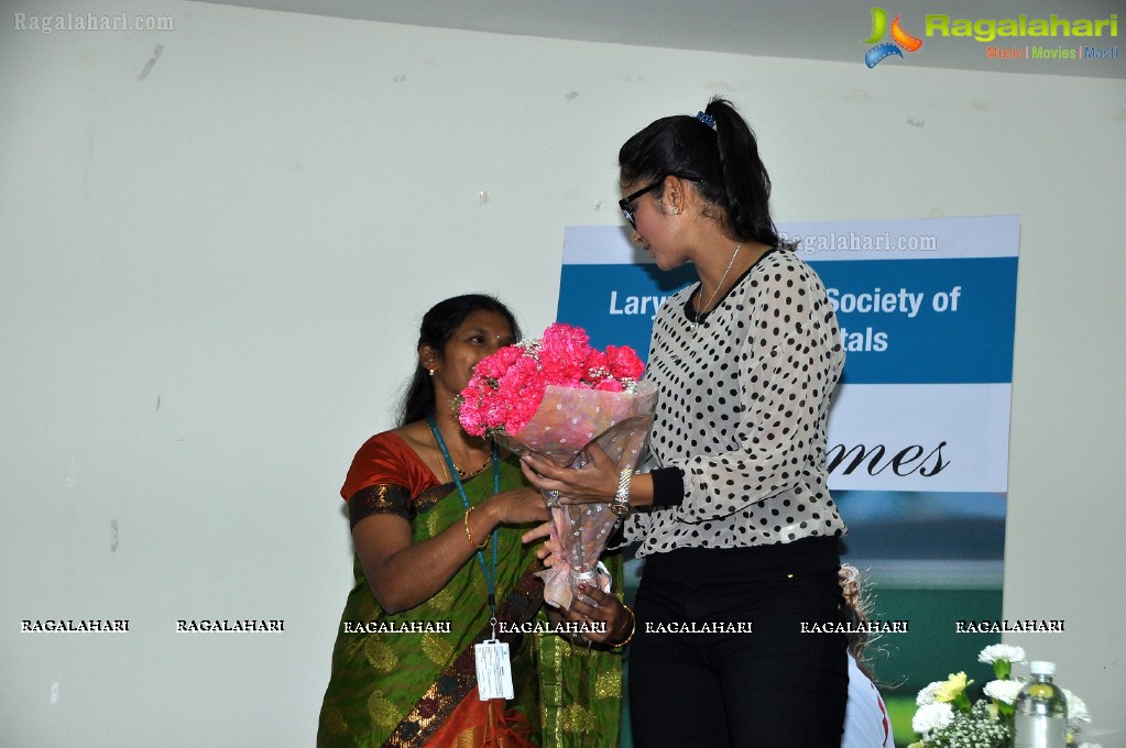 Sania Mirza at Laryngectomees Society 13th Anniversary Celebrations