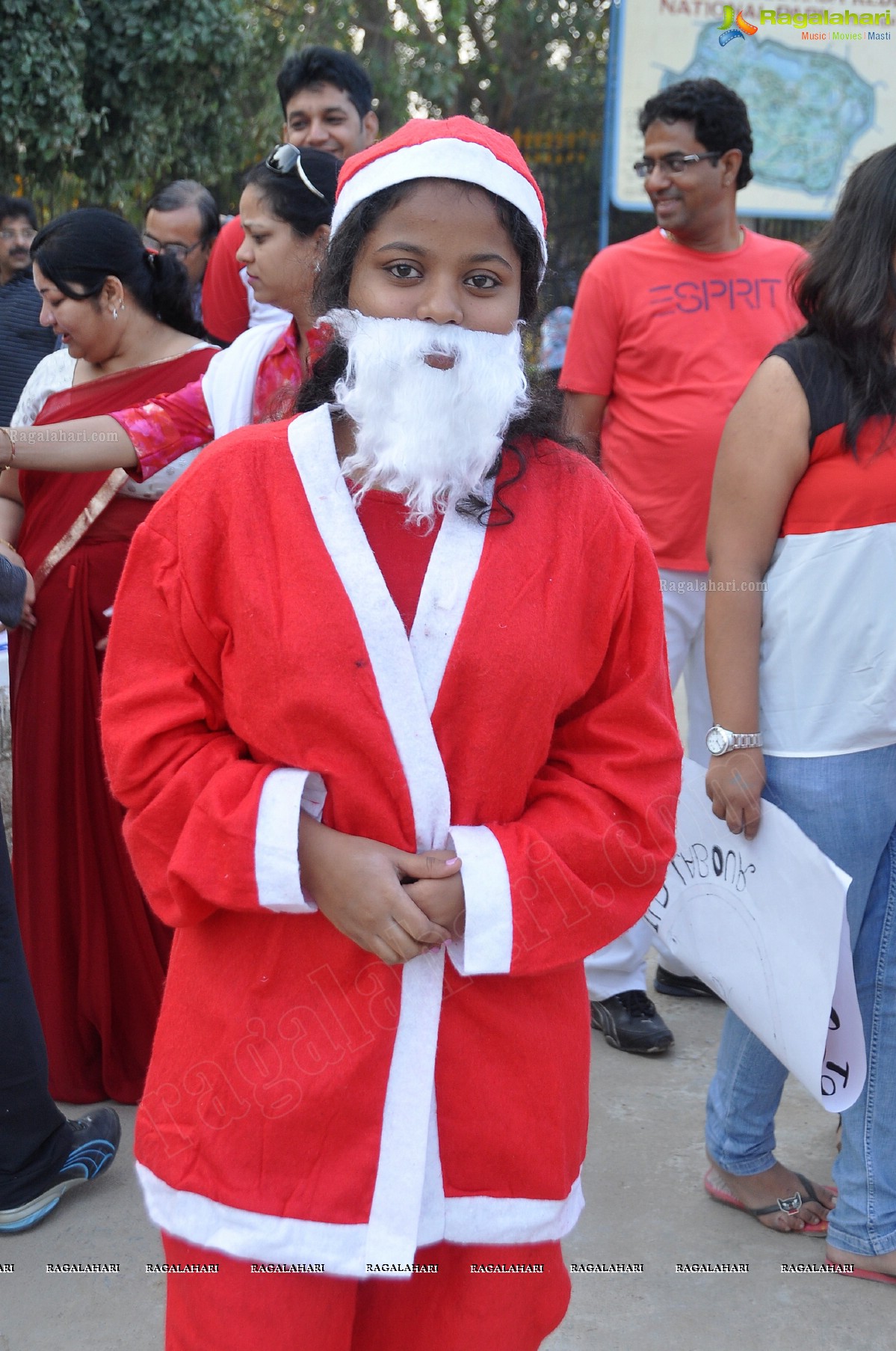 'Santa aganist Child Labour' campaign by JCI International, Hyderabad