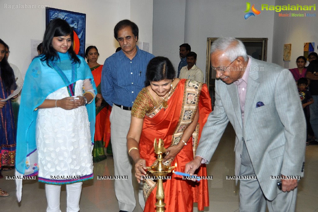 Exhibition of Lord Shiva Paintings by Sita Sudhakar, Hyderabad