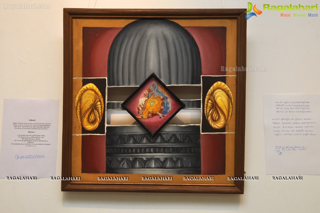 Exhibition of Lord Shiva Paintings by Sita Sudhakar, Hyderabad