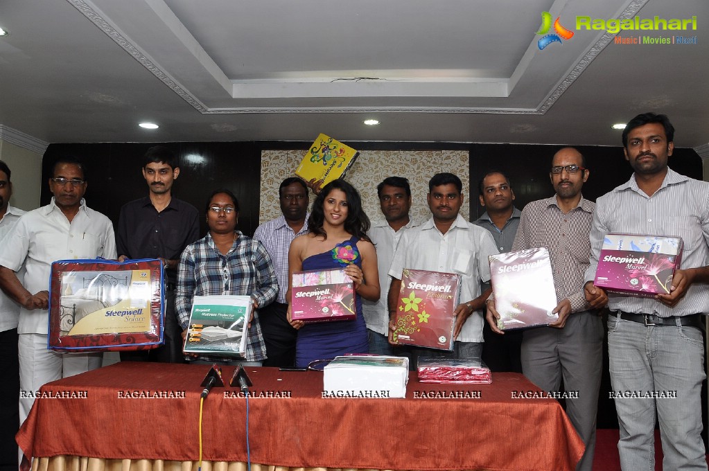 Shravya Reddy lauches Sleepwell New Range of Comfort Accessories