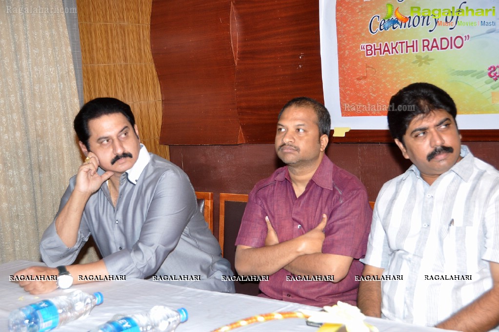 Suman launches Bhakti Radio Online Portal, Hyderabad