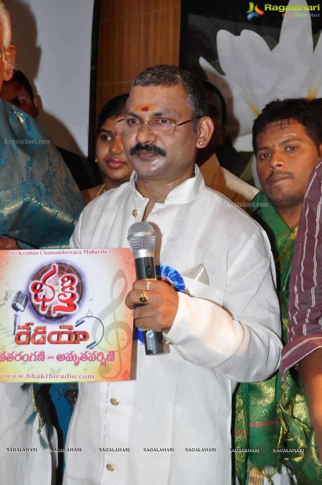 Suman launches Bhakti Radio Online Portal, Hyderabad
