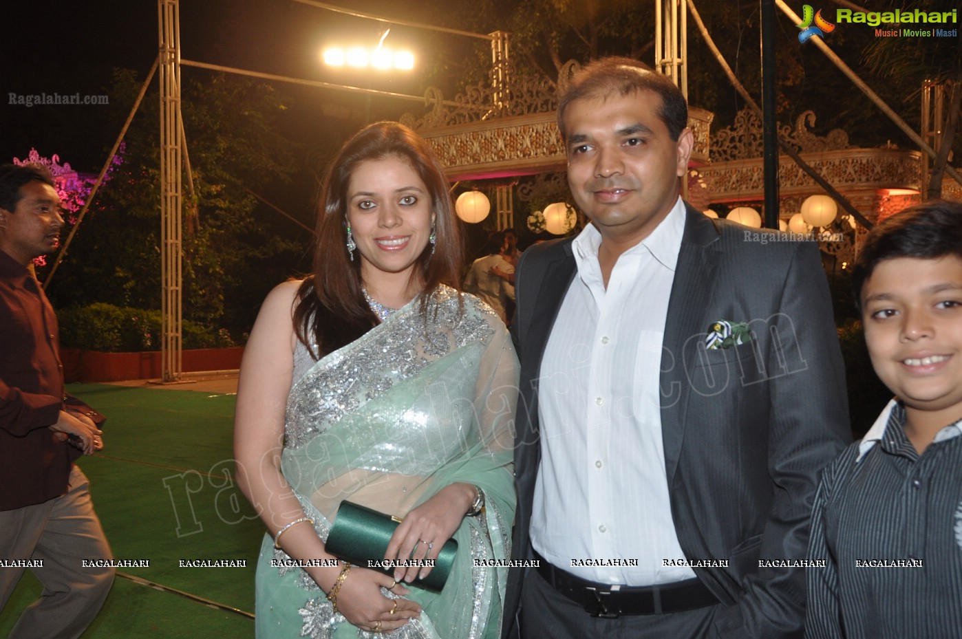 Dr. Syeda Amina Saberi and Dr. Syed Abdul Malik Wedding at Imperial Gardens, Secunderabad