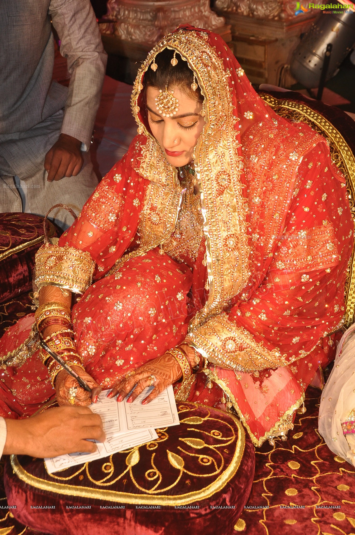Dr. Syeda Amina Saberi and Dr. Syed Abdul Malik Wedding at Imperial Gardens, Secunderabad