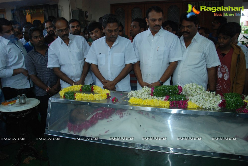 Tollywood pays tributes to Dharmavarapu Subramanyam