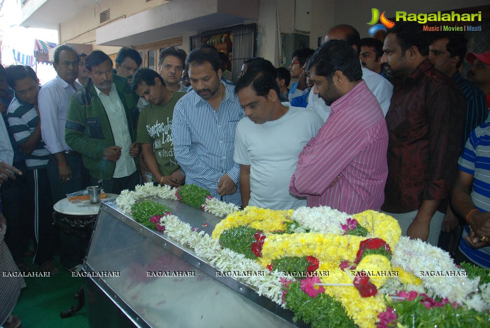 Tollywood pays tributes to Dharmavarapu Subramanyam