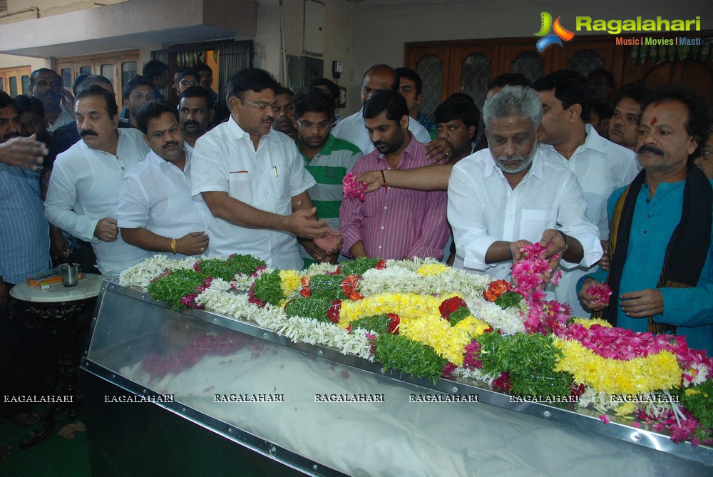 Tollywood pays tributes to Dharmavarapu Subramanyam