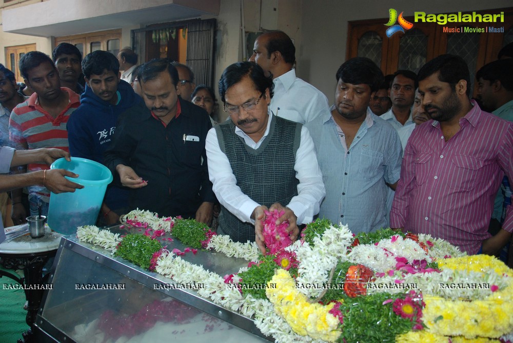 Tollywood pays tributes to Dharmavarapu Subramanyam