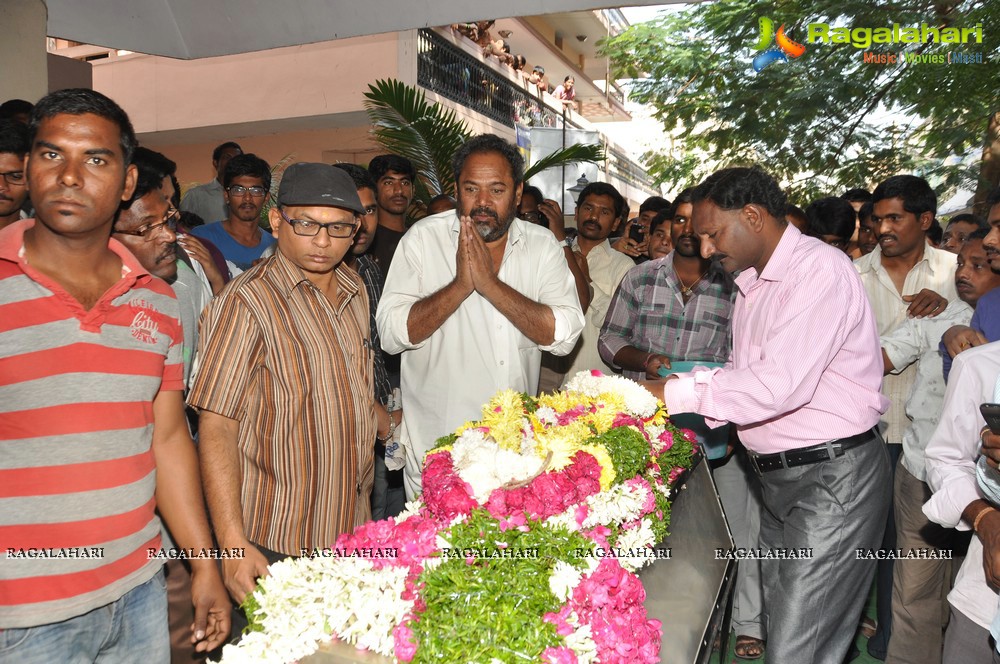 Tollywood pays tributes to Dharmavarapu Subramanyam