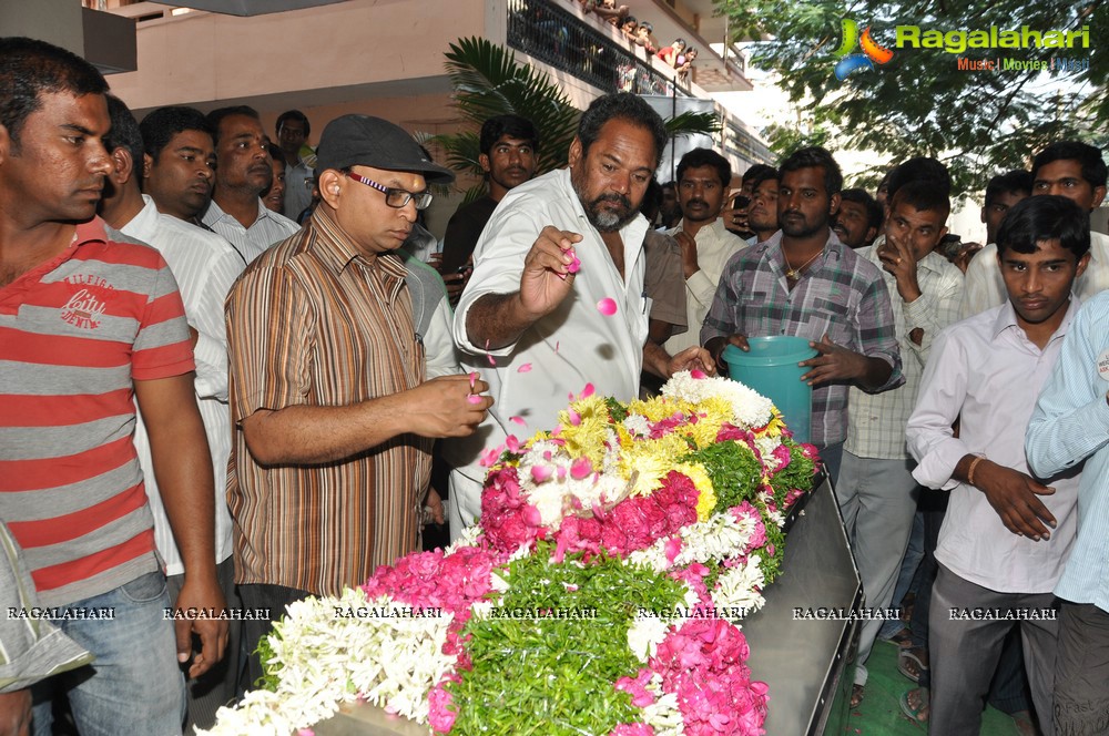 Tollywood pays tributes to Dharmavarapu Subramanyam