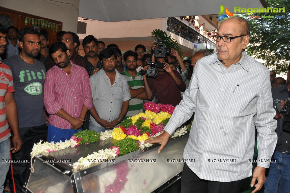 Tollywood pays tributes to Dharmavarapu Subramanyam