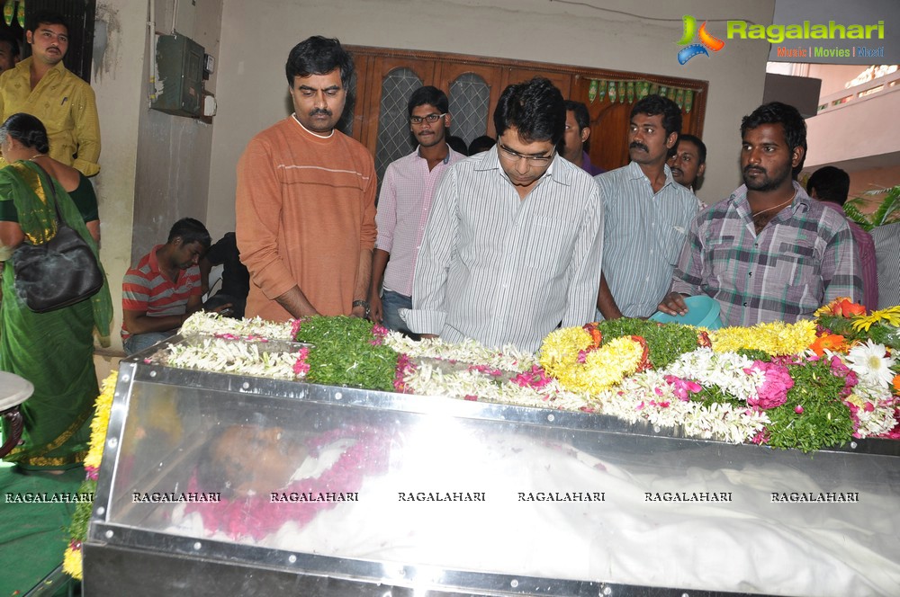 Tollywood pays tributes to Dharmavarapu Subramanyam