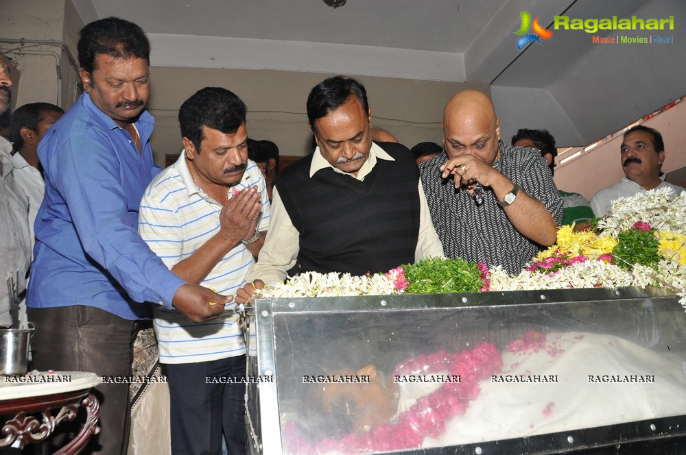 Tollywood pays tributes to Dharmavarapu Subramanyam