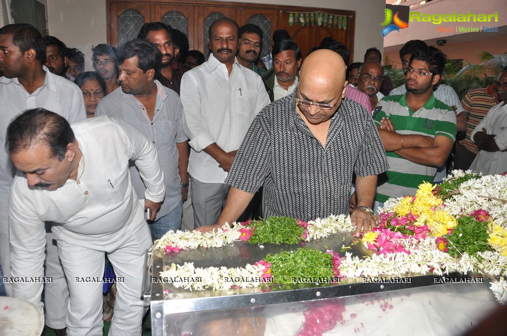 Tollywood pays tributes to Dharmavarapu Subramanyam