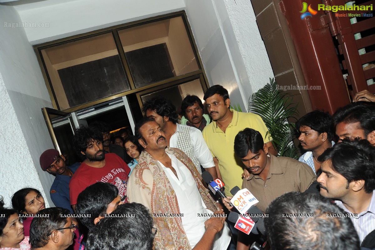 Manchu Manoj at Apollo Hospitals