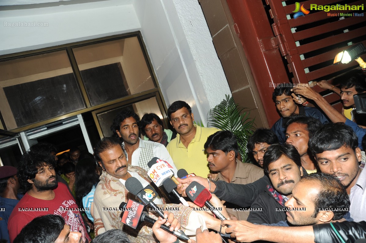 Manchu Manoj at Apollo Hospitals