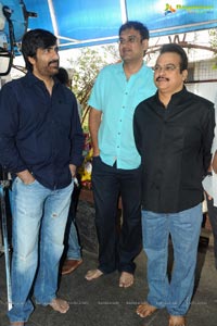 Raviteja-Rockline Venkatesh Film Muhurat