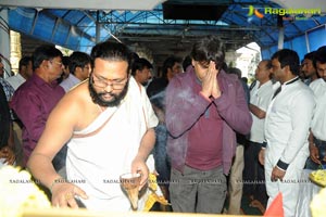 Raviteja-Rockline Venkatesh Film Muhurat