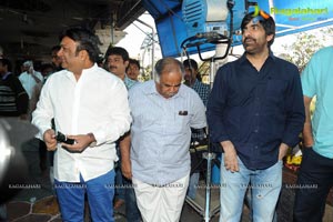 Raviteja-Rockline Venkatesh Film Muhurat