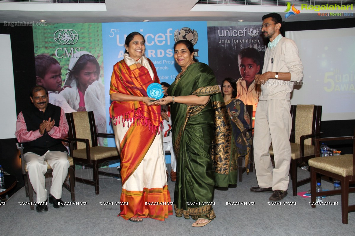5th UNICEF Awards Presentation Ceremony, Hyderabad