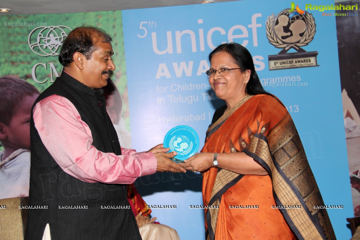 5th UNICEF Awards Presentation Ceremony, Hyderabad