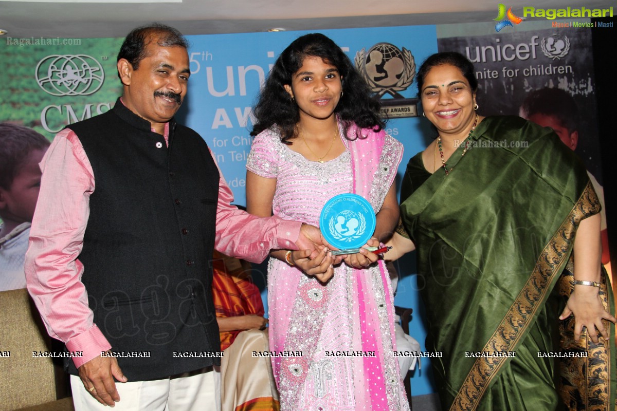 5th UNICEF Awards Presentation Ceremony, Hyderabad