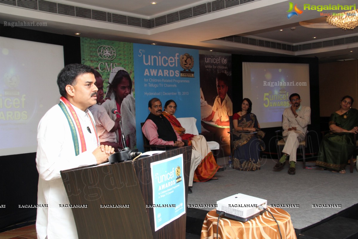 5th UNICEF Awards Presentation Ceremony, Hyderabad