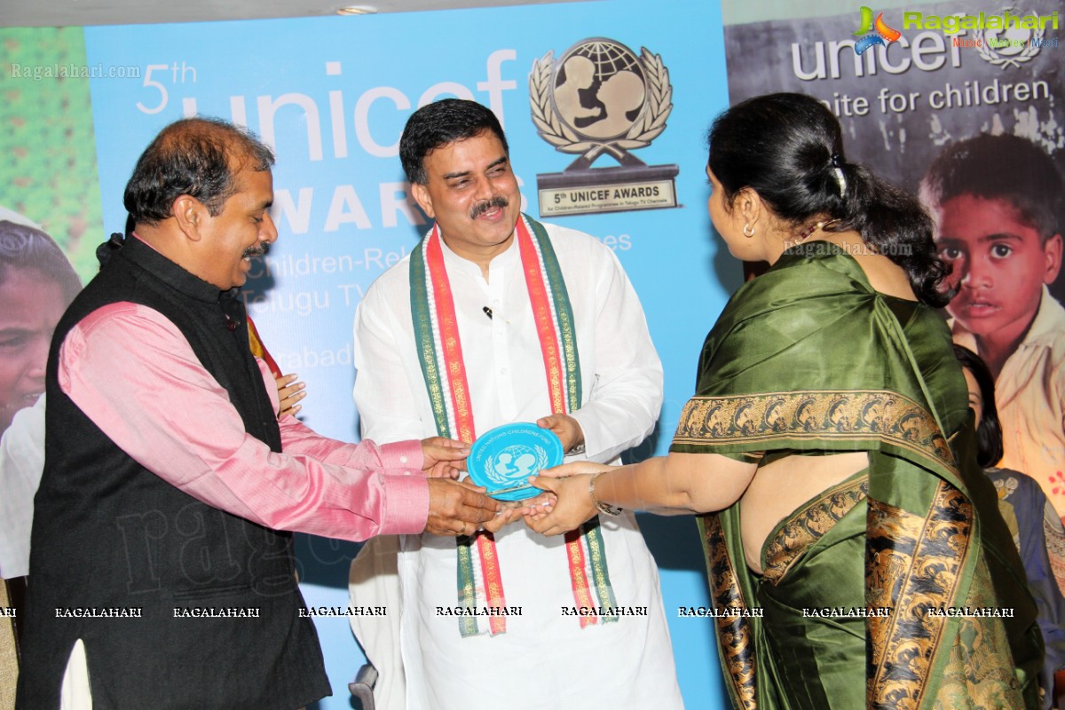 5th UNICEF Awards Presentation Ceremony, Hyderabad