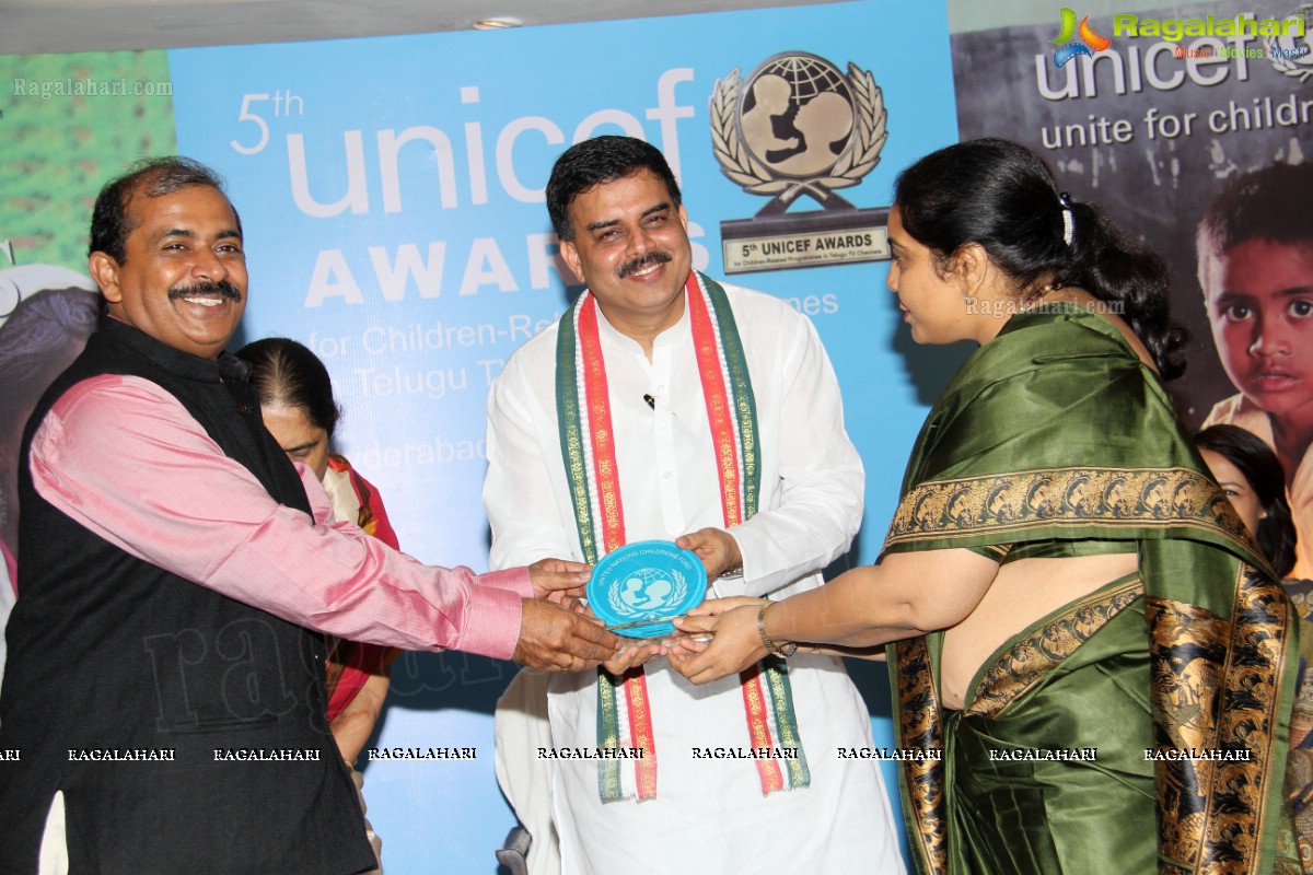 5th UNICEF Awards Presentation Ceremony, Hyderabad