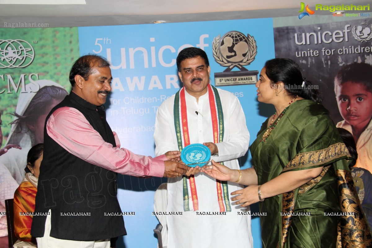 5th UNICEF Awards Presentation Ceremony, Hyderabad