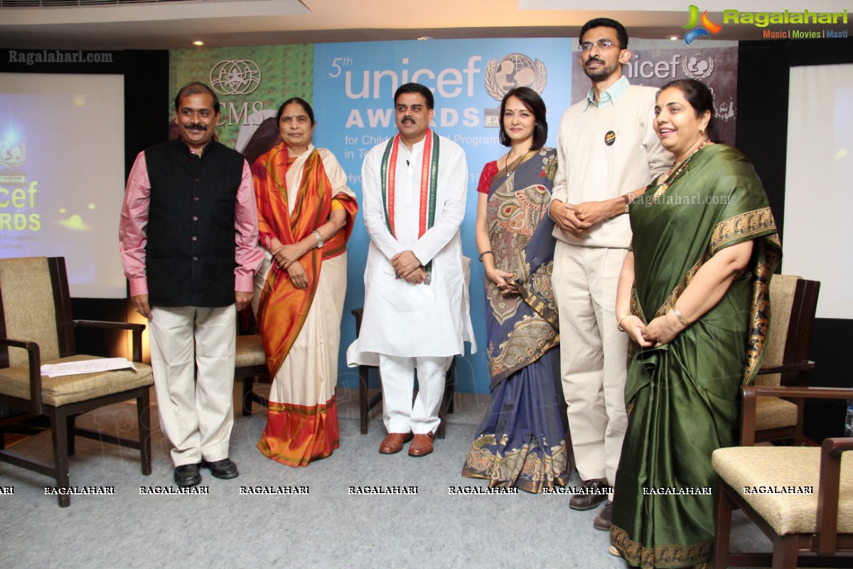 5th UNICEF Awards Presentation Ceremony, Hyderabad