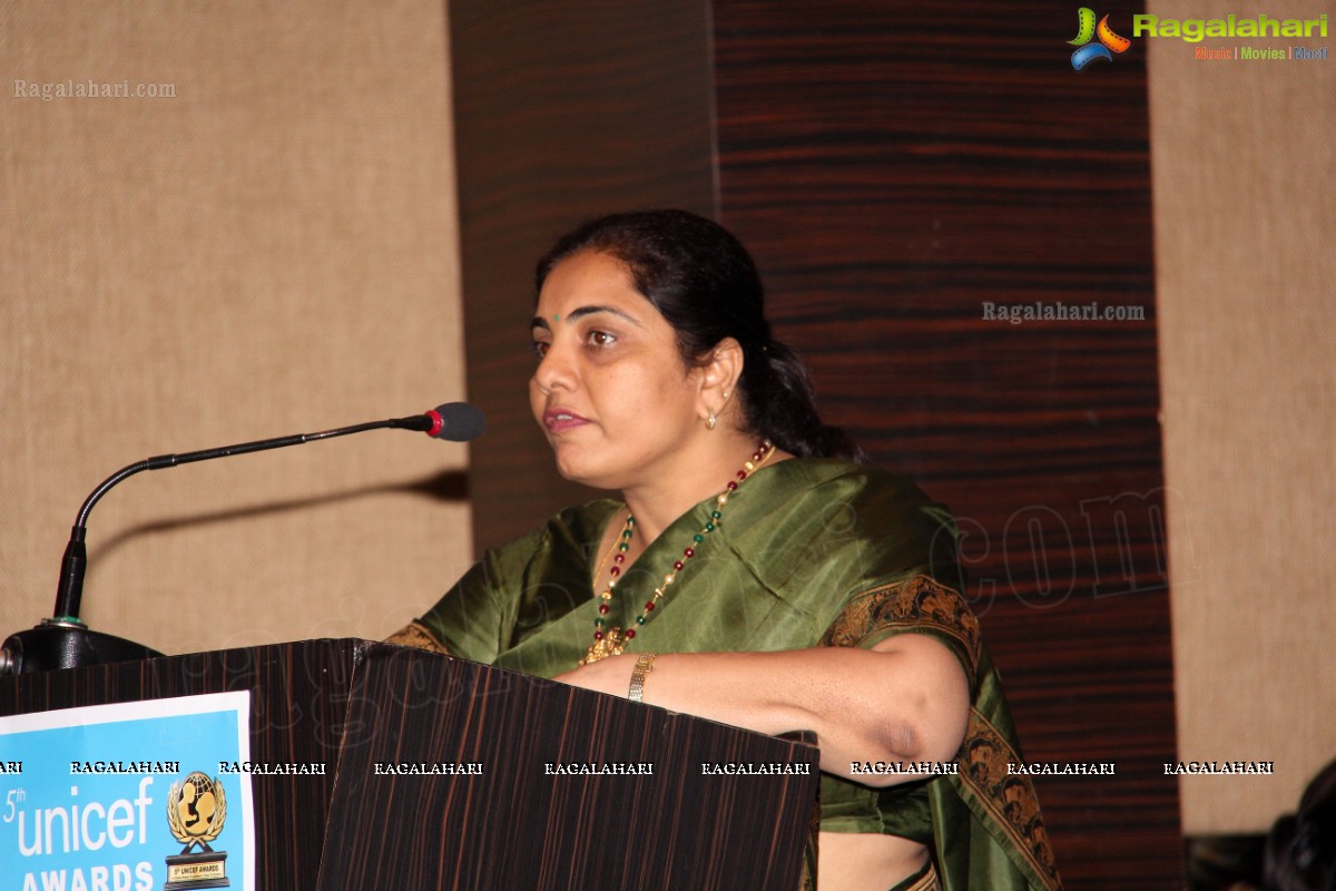 5th UNICEF Awards Presentation Ceremony, Hyderabad