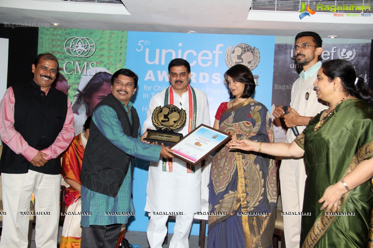 5th UNICEF Awards Presentation Ceremony, Hyderabad