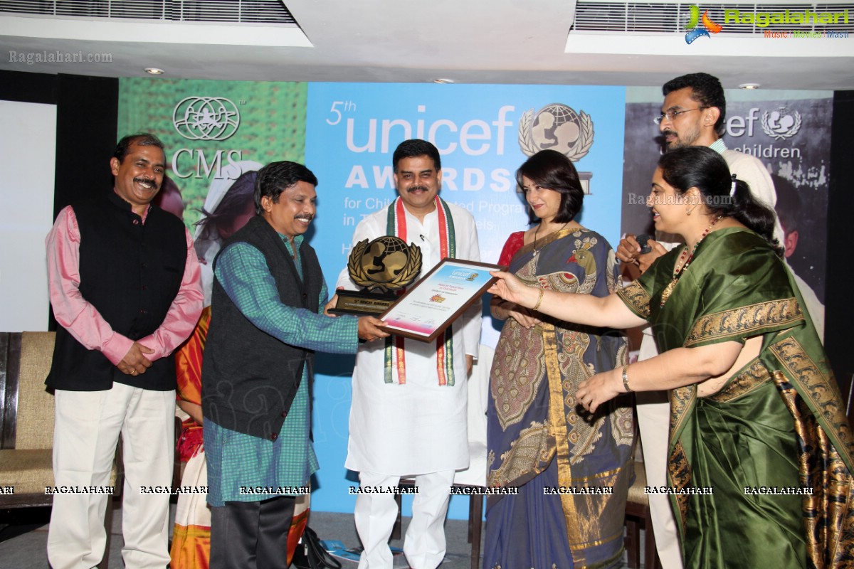 5th UNICEF Awards Presentation Ceremony, Hyderabad