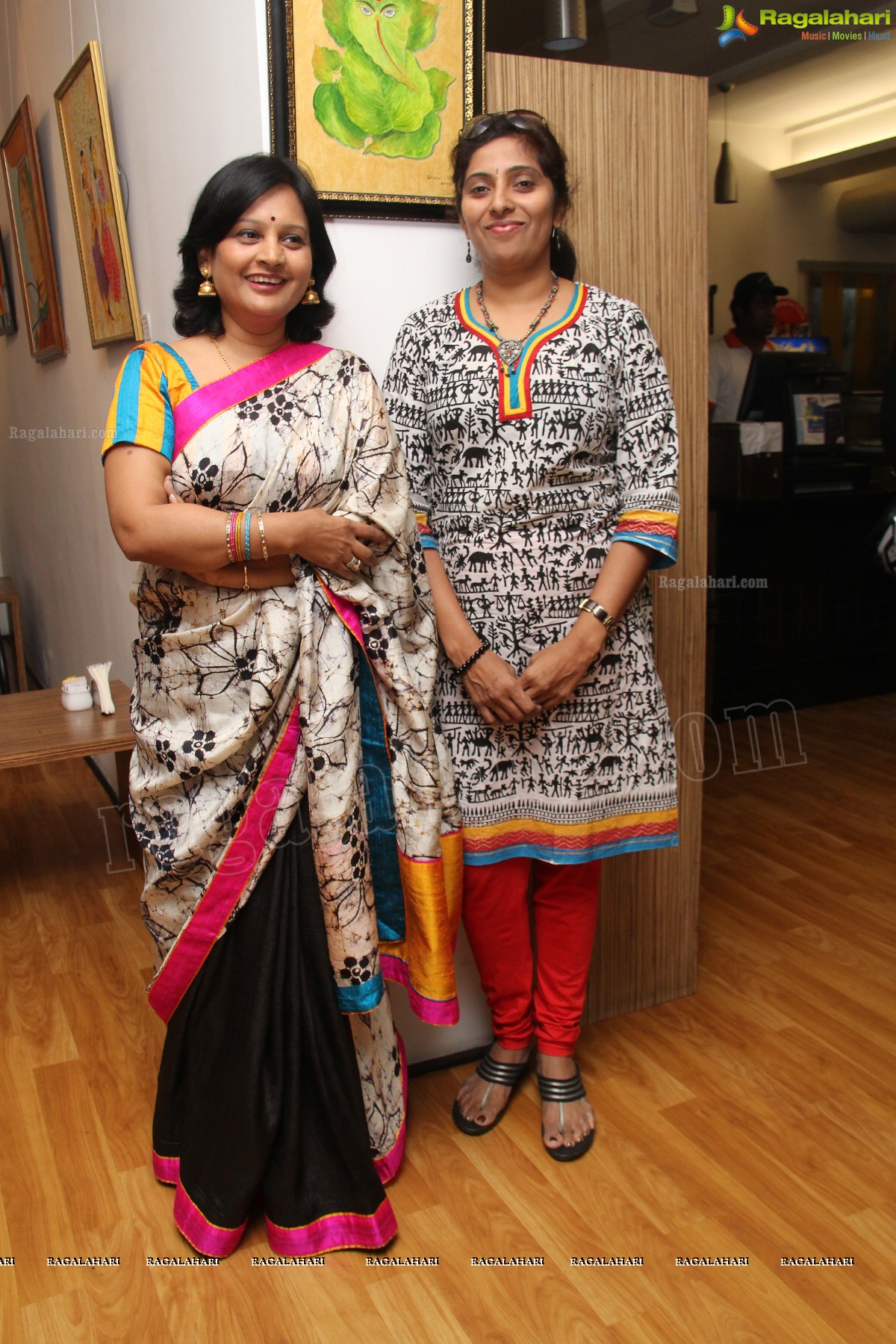 Colours on Canvas: Shalini Agarwal's Solo Art Exhibition at Beyond Coffee, Hyderabad