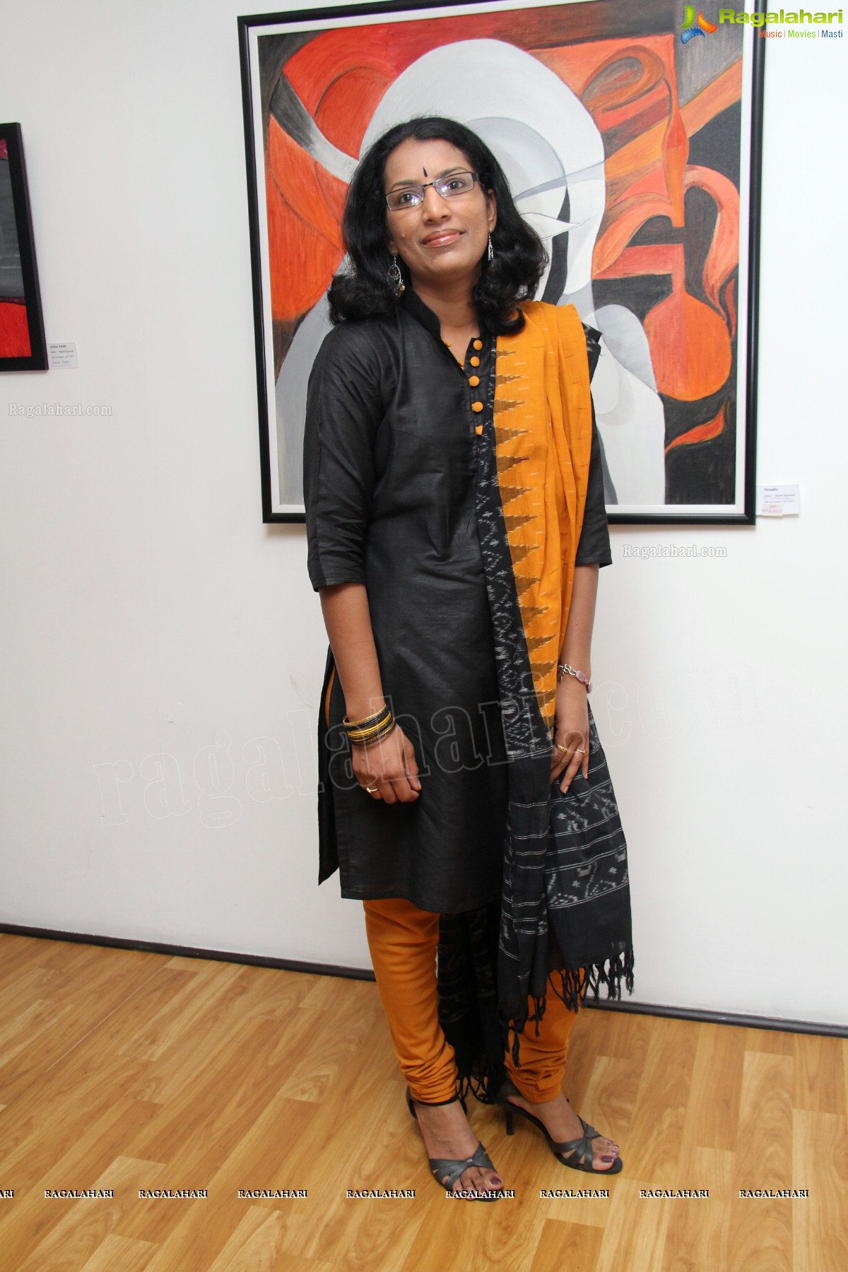 Colours on Canvas: Shalini Agarwal's Solo Art Exhibition at Beyond Coffee, Hyderabad