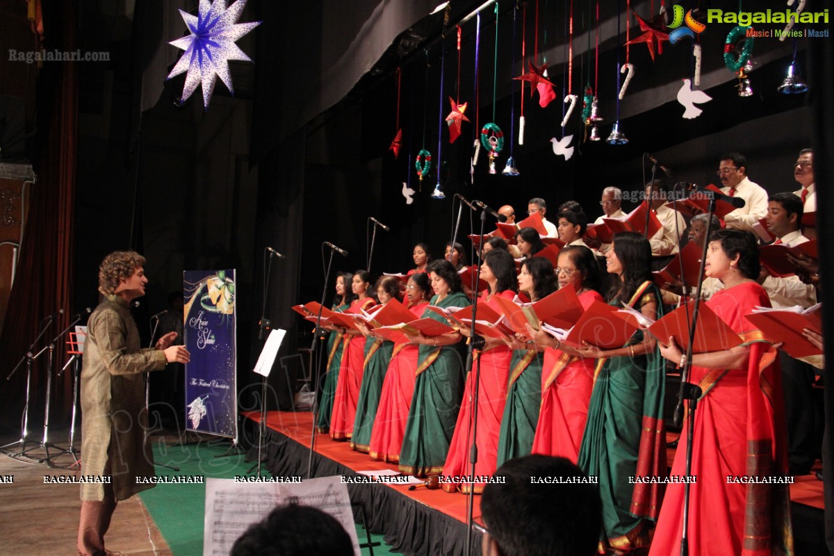 Festival Choristers: Community Carol Singing at Ravindra Bharathi, Hyderabad