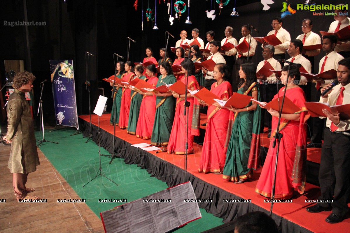 Festival Choristers: Community Carol Singing at Ravindra Bharathi, Hyderabad