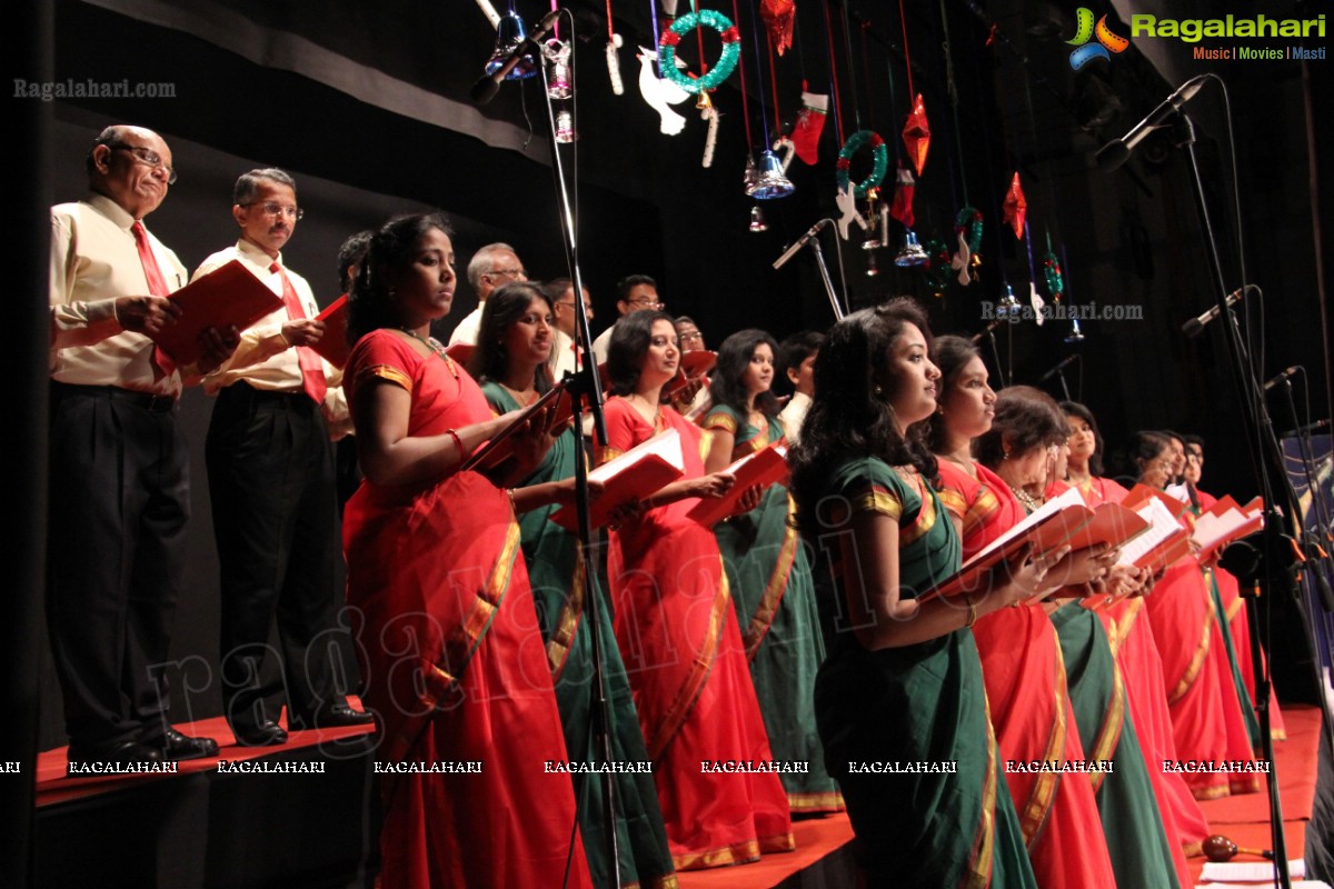 Festival Choristers: Community Carol Singing at Ravindra Bharathi, Hyderabad