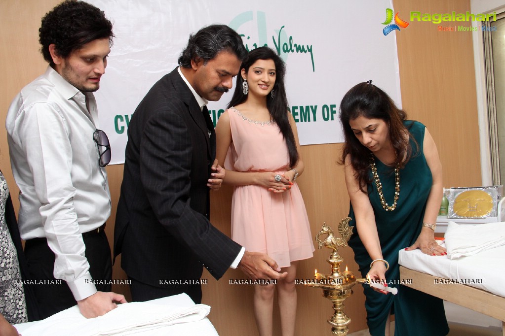 Richa Panai inaugurates CV International Academy Of Beauty, Hyderabad