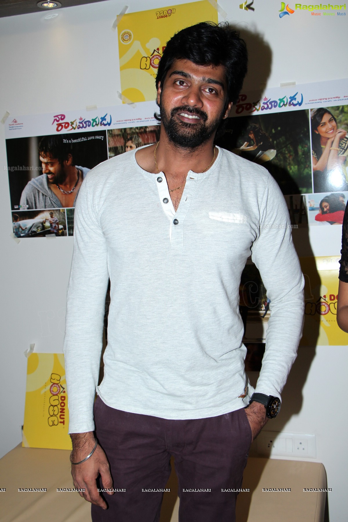 Naveen Chandra and Ritu Varma launches Donut House, Hyderabad