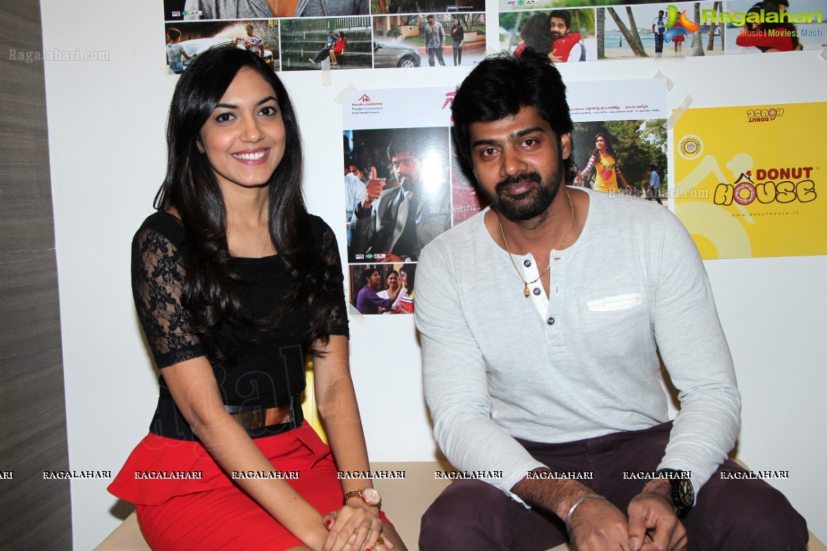 Naveen Chandra and Ritu Varma launches Donut House, Hyderabad