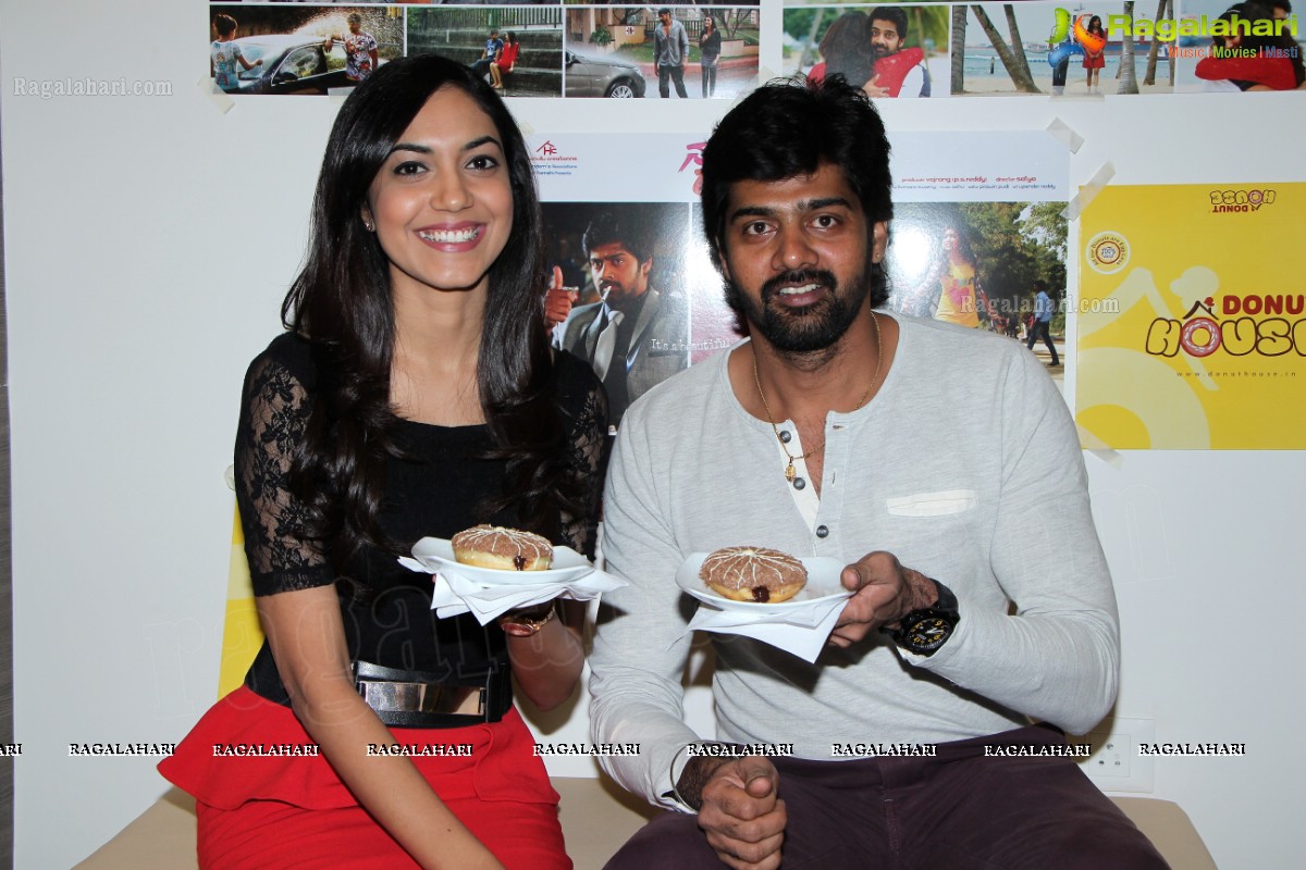 Naveen Chandra and Ritu Varma launches Donut House, Hyderabad