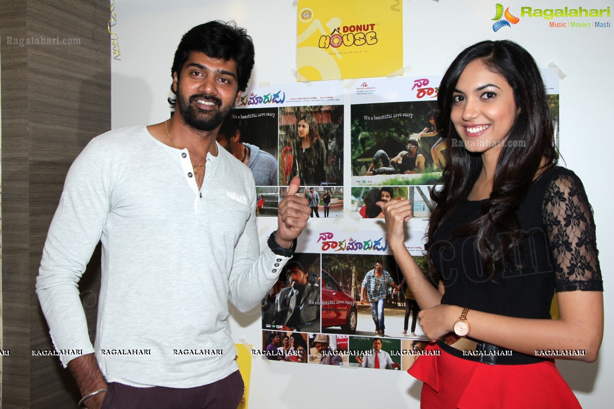 Naveen Chandra and Ritu Varma launches Donut House, Hyderabad