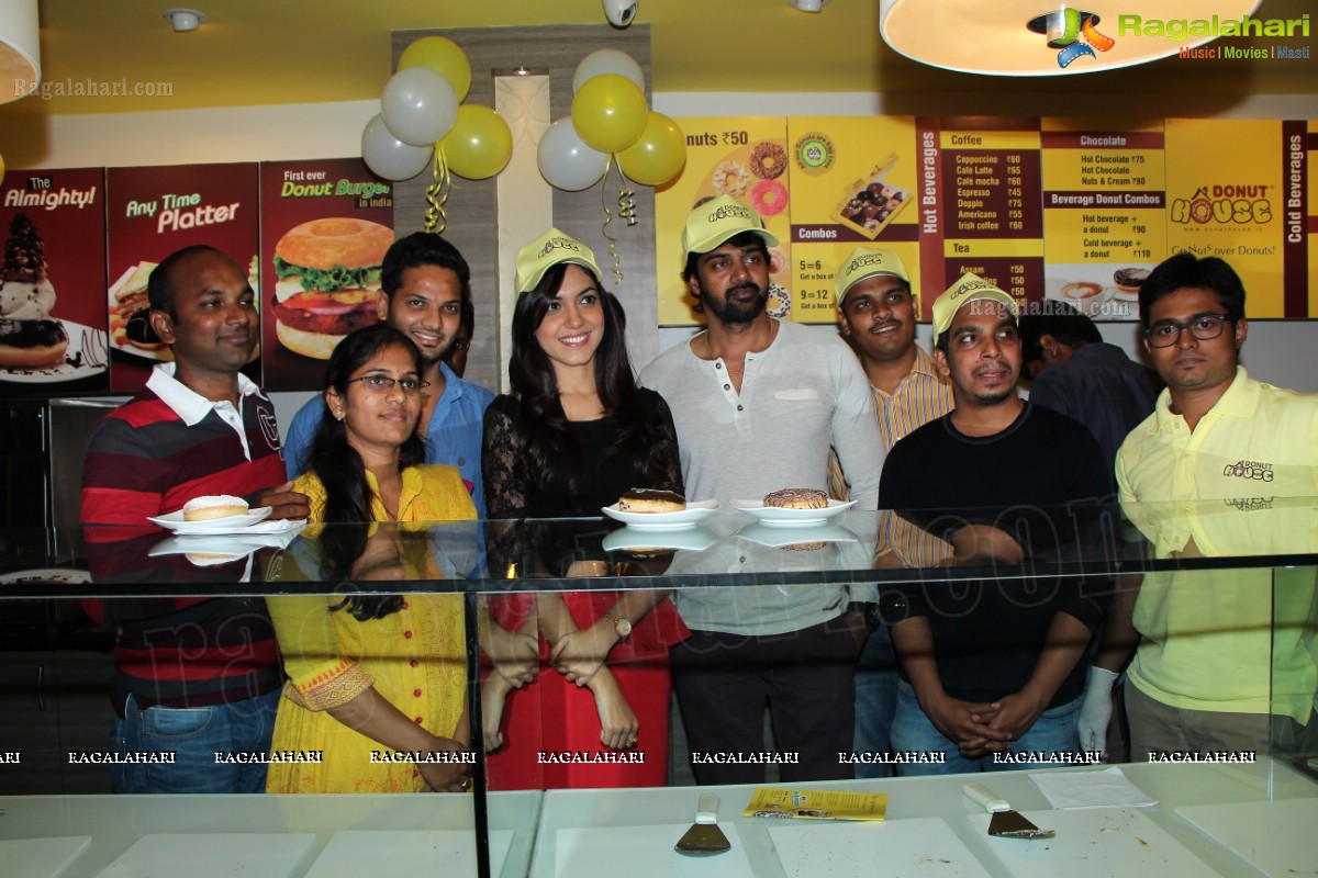 Naveen Chandra and Ritu Varma launches Donut House, Hyderabad